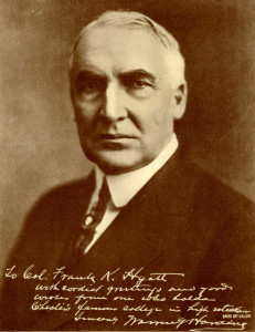 President Harding